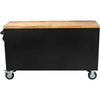 Grizzly PRO T34621 - 61" 9-Drawer Tool Cabinet w/ Outlets