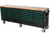 Grizzly PRO T34623 - 96" 24-Drawer Tool Cabinet w/ Outlets