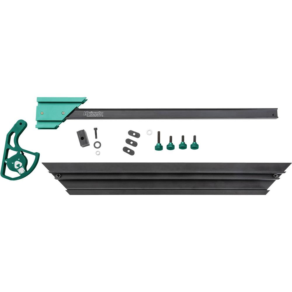 Grizzly PRO T34625 - Miter Gauge Fence with Flip Stop