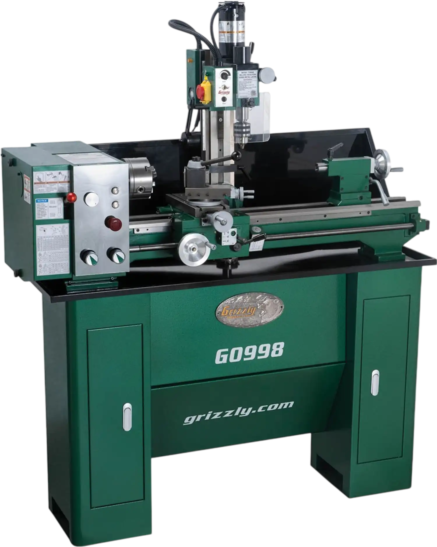 Grizzly T34744 Combination Lathe-Mill 10