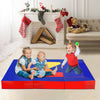Colorful 8-piece foam playset for toddlers, featuring soft blocks for climbing, crawling, and creative play.