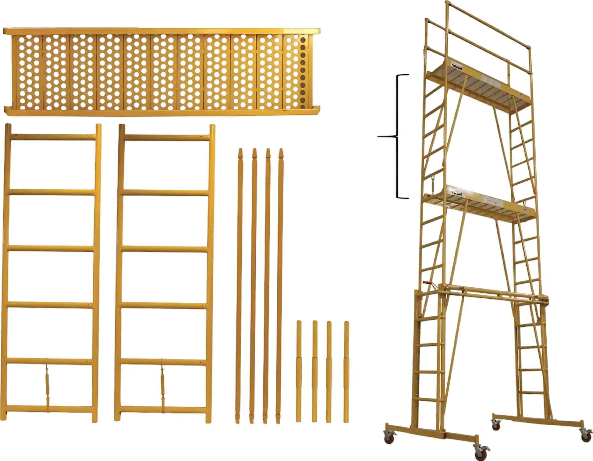Paragon Pro 1177-22 Tele-Tower Extension Assembly 6' x 22