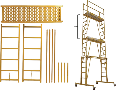 Paragon Pro 1177-22 Tele-Tower Extension Assembly 6' x 22