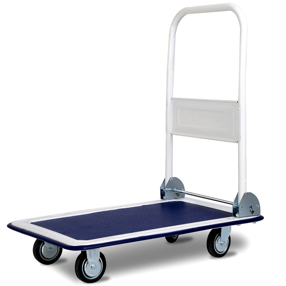 330 lbs Platform Cart Dolly Foldable Warehouse Push Hand Truck - Gallery View 1 of 11