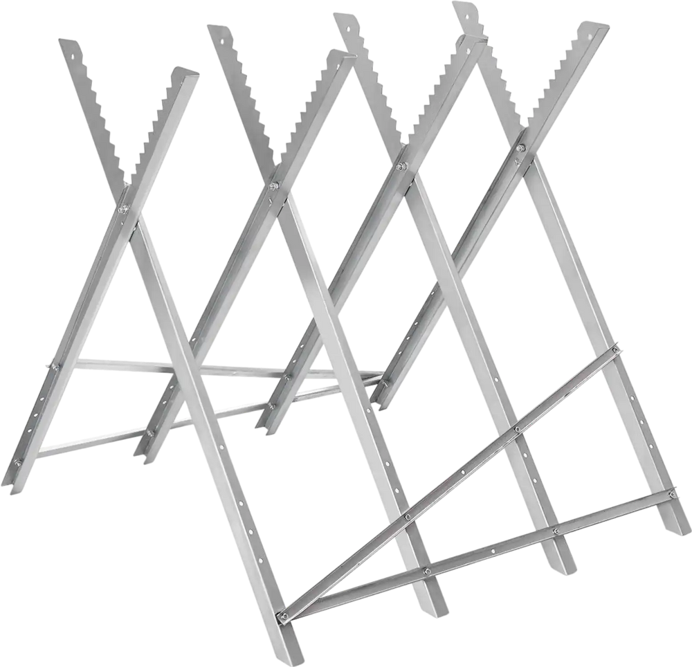 220 lbs Heavy Duty Portable Foldable Steel Sawhorse