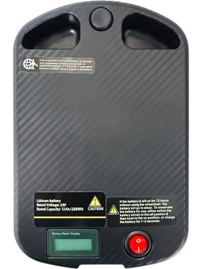Journey Air Elite Max 12Ah Lithium Battery Replacement FAA and TSA 1025 New