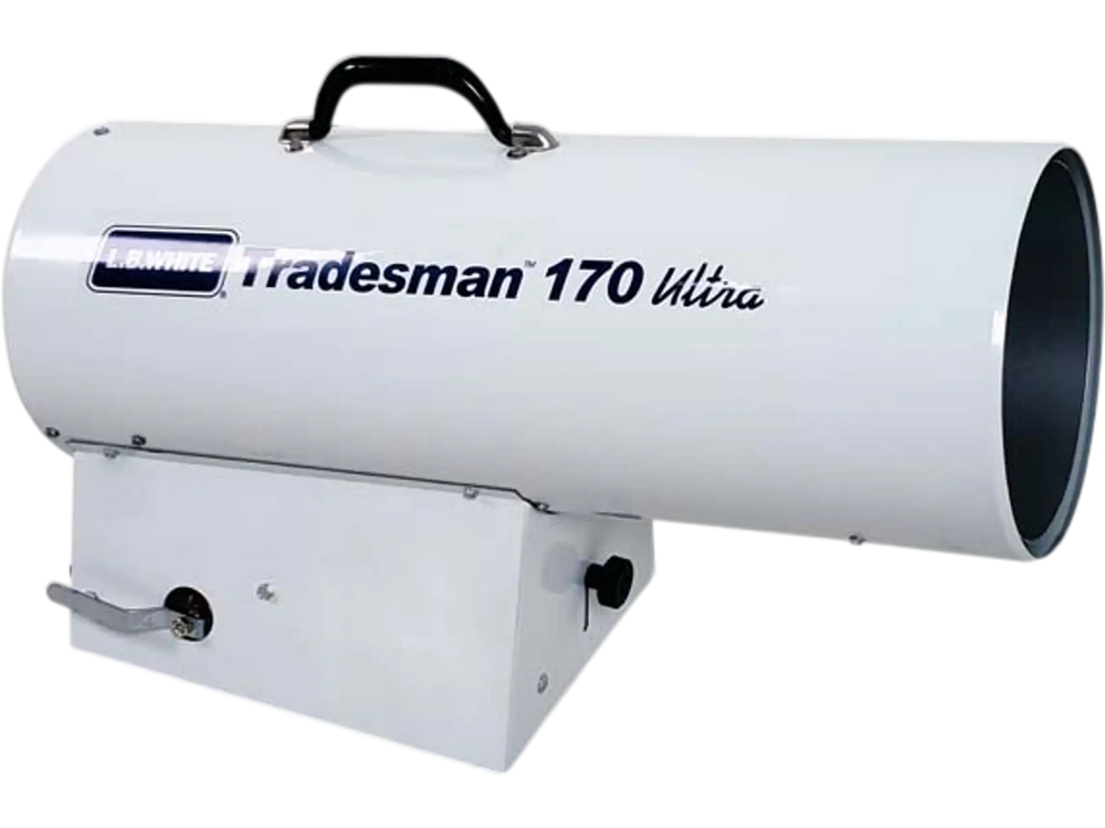 L.B. White Tradesman 170 Ultra Heater Gas Forced Air Portable 170,000 ...