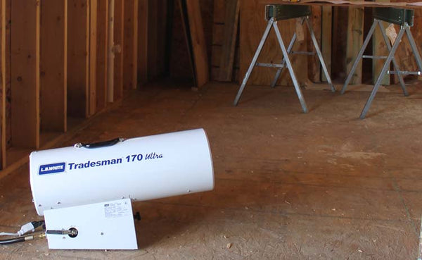 L.B. White Tradesman 170 Ultra Heater Gas Forced Air Portable 170,000 ...