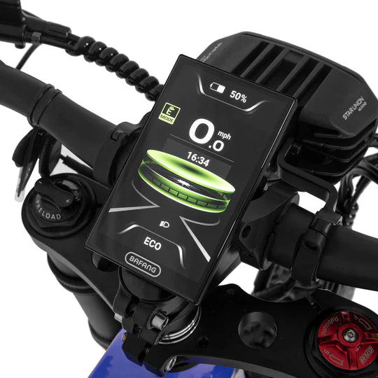 Cyrusher Trident Electric Bike Mid-Drive 28 MPH 75 Mile Range 1000W New