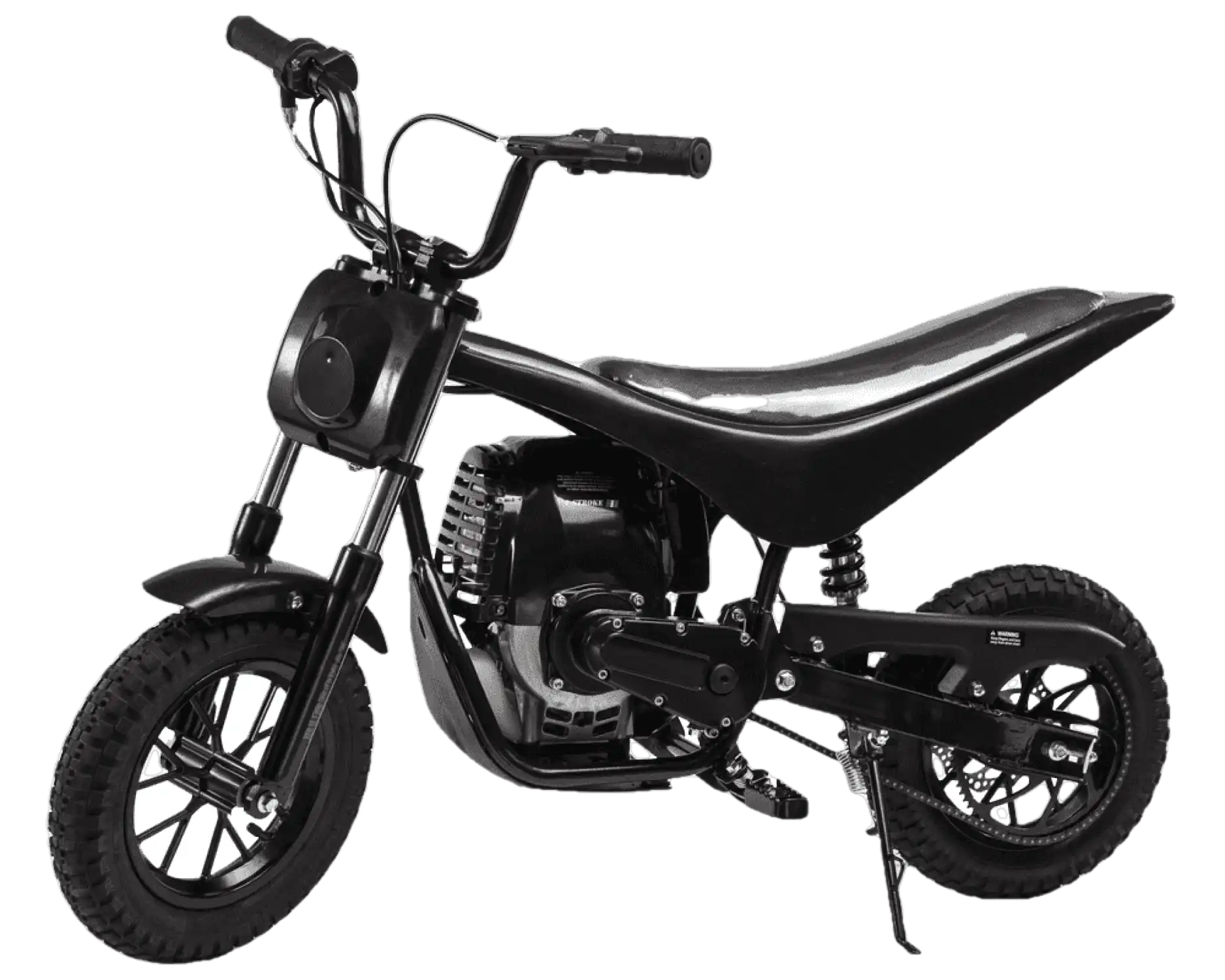 Burromax TT40 40cc 4 Stroke Engine Kids Gas Powered Offroad Racer Ride On Mini Pocket Dirt Bike Black New