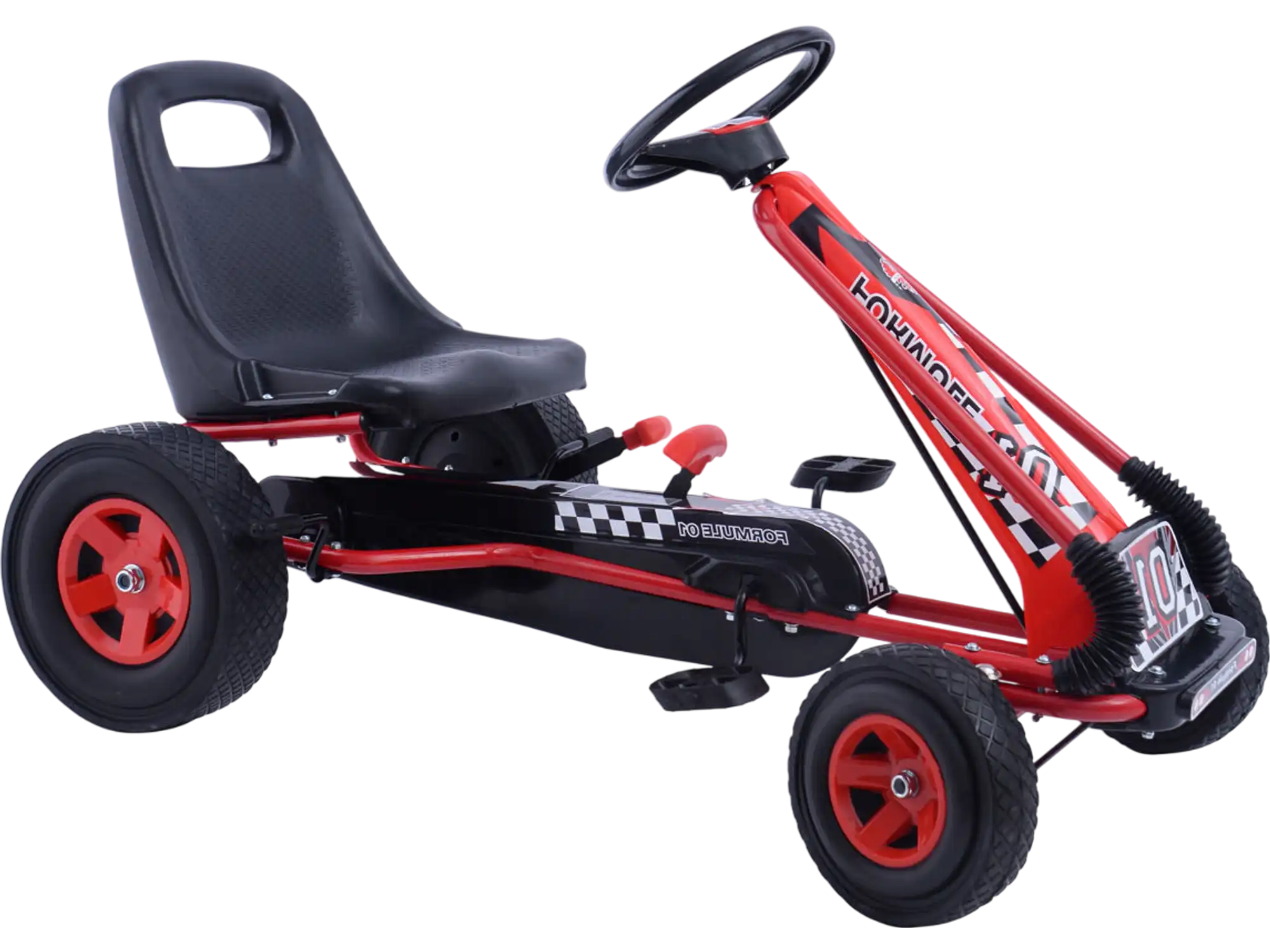 Costway Kids 4-Wheel Pedal Go Kart Ride On Racer Car 95807321 New