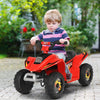6V Kids Electric ATV 4 Wheels Ride-On Toy-Red - Gallery View 1 of 11