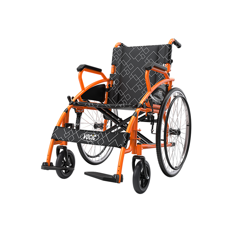 Vocic U31 3-in-1 Wheelchair Lightweight Manual Foldable 300 lbs Capacity New