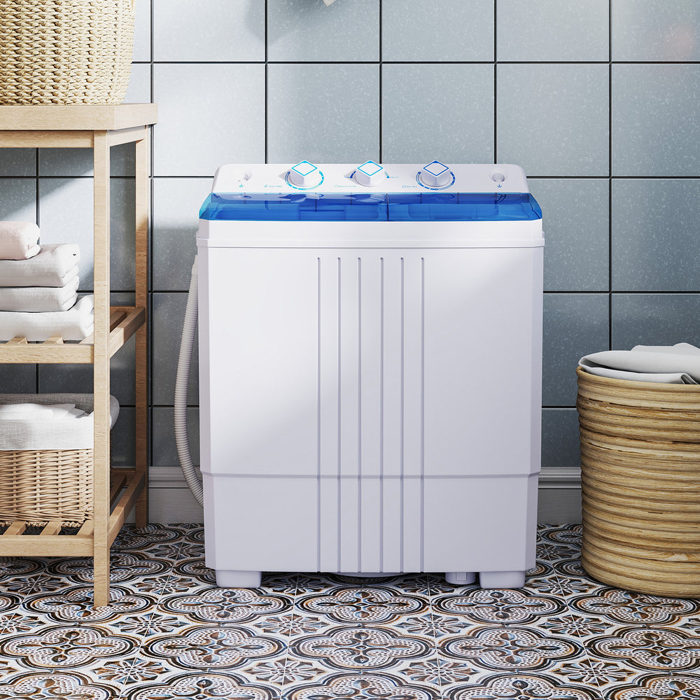 Portable Washing Machine for Dorms and Apartment-Blue - Gallery View 1 of 11