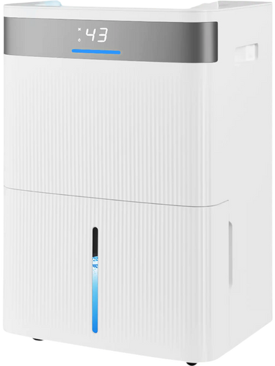 Costway 96 Pint Dehumidifier 24H Timer 3-Color Indicator 46500364 New