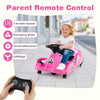 12V Electric Cleaning Go Kart with Detachable Mop and Remote Control-Pink - Gallery View 1 of 10