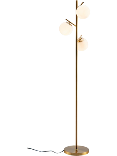 Costway Living Room Set Floor Lamp Accent Chair 3-Seat Sofa 77819698 New
