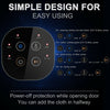 Control panel of the Multi Functional 1700W Tumble Dryer featuring multiple clothing care programs for versatile.