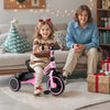 Toddler Tricycle Kids Trike with Adjustable Seat and Storage Basket Aged 3-5 Years Old-Pink - Gallery View 1 of 10