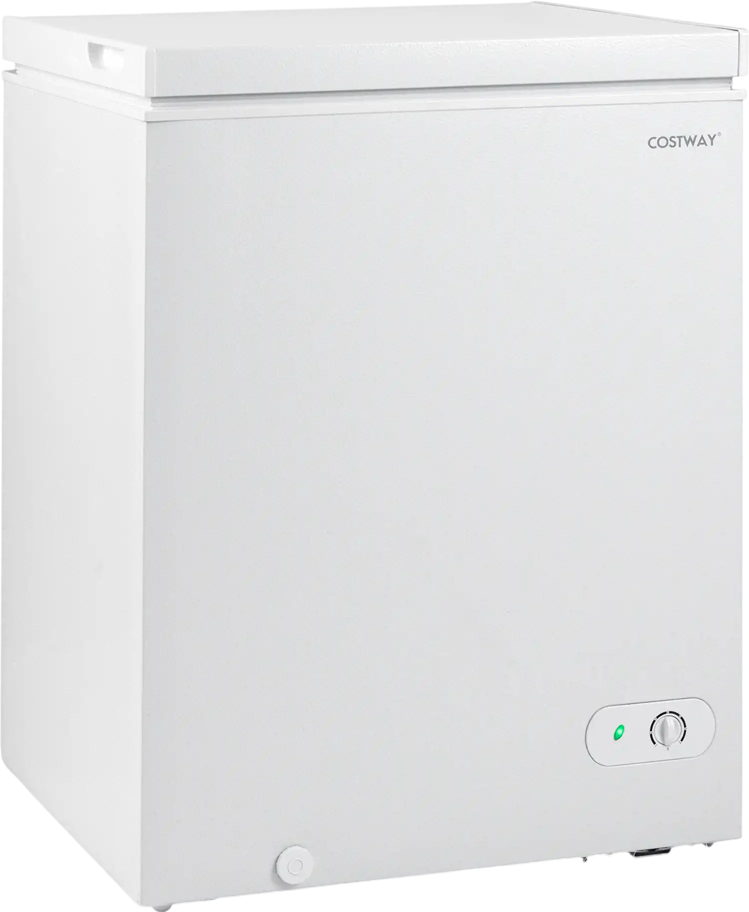 Costway 5 Cu.Ft Compact Chest Freezer 7-Gear Adjustable Temperature 22939903 New