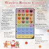 5 FT artificial Christmas tree with multicolored LED lights, remote control, and multiple dynamic lighting modes for.