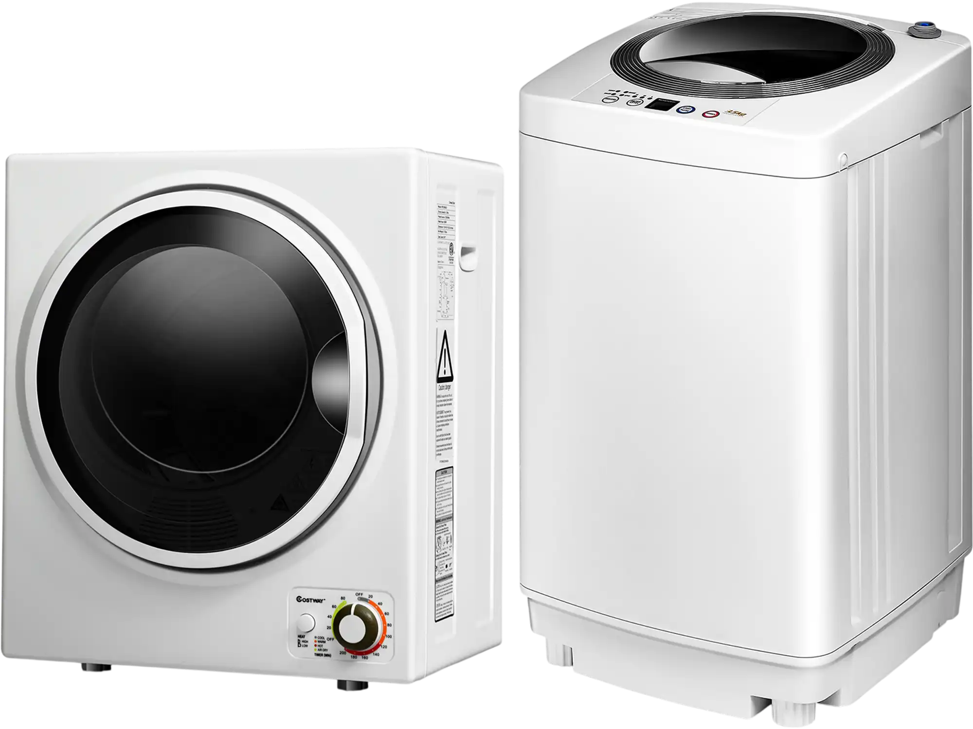 Costway Electric Washer & Dryer Combo 70760245 New