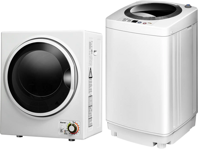 Costway Electric Washer & Dryer Combo 70760245 New