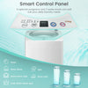 Smart control panel of the Electric Laundry Dryer and Full-Automatic Washing Machine Combo with 6 programs and 3 water.
