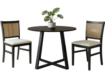 Costway 3-Piece Mid-Century Dining Set 36