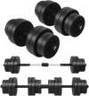 Fitness Room Set: Dumbbell Weight Set+3-in-1 3HP Folding Treadmill