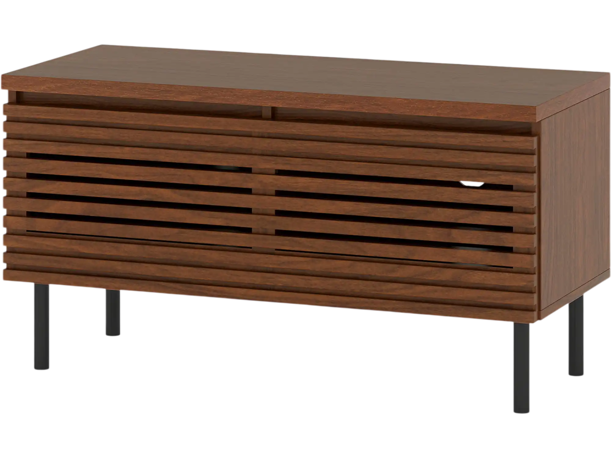 Costway Mid Century Fluted TV Stand for 40