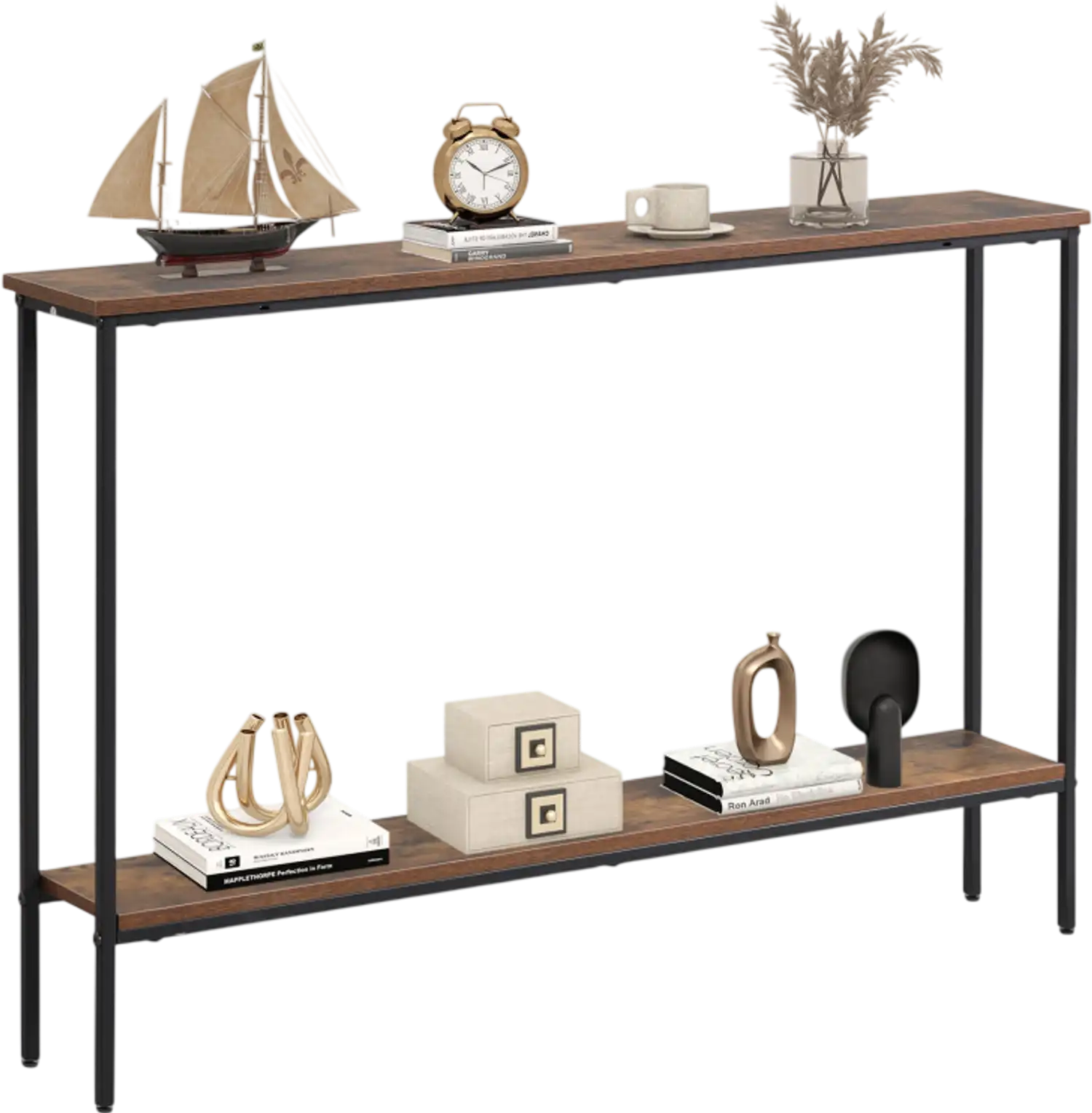Costway Entryway Set Console Table Corner Hall Tree Bench 44
