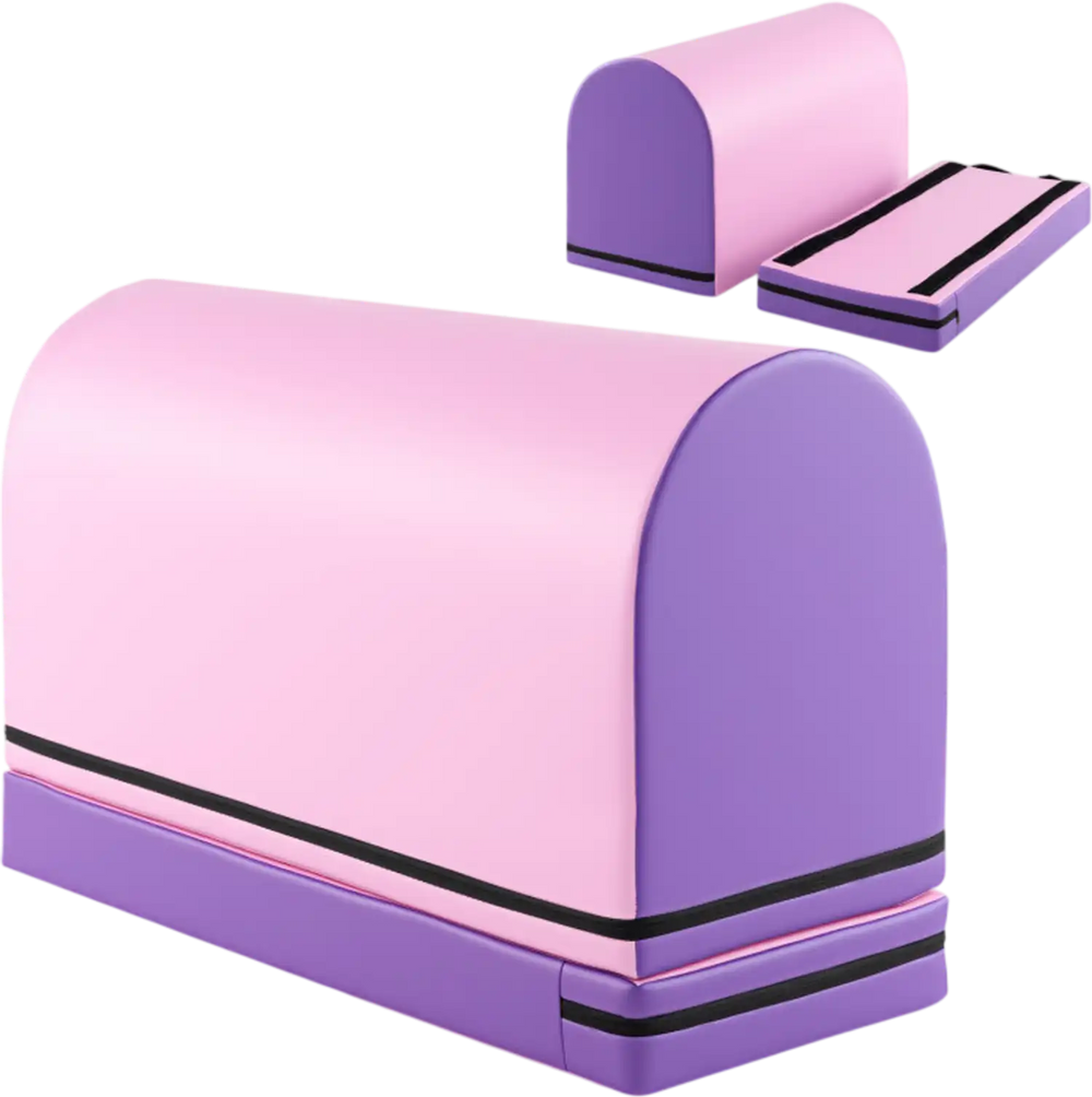 Yoga Set: Gymnastics Vaulting Box + Gymnastics Mat