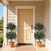 Set of 2 Faux Bush Plant with 41 Blossoms for Home - Gallery View 1 of 8