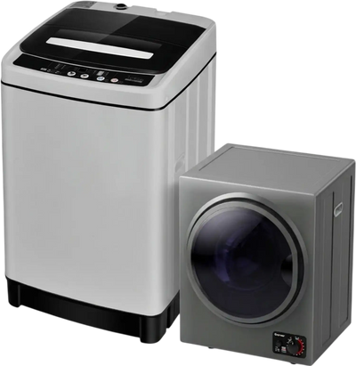 Costway Compact Washer Dryer Combo Automatic Washing Machine Tumble Dryer 47366136 New