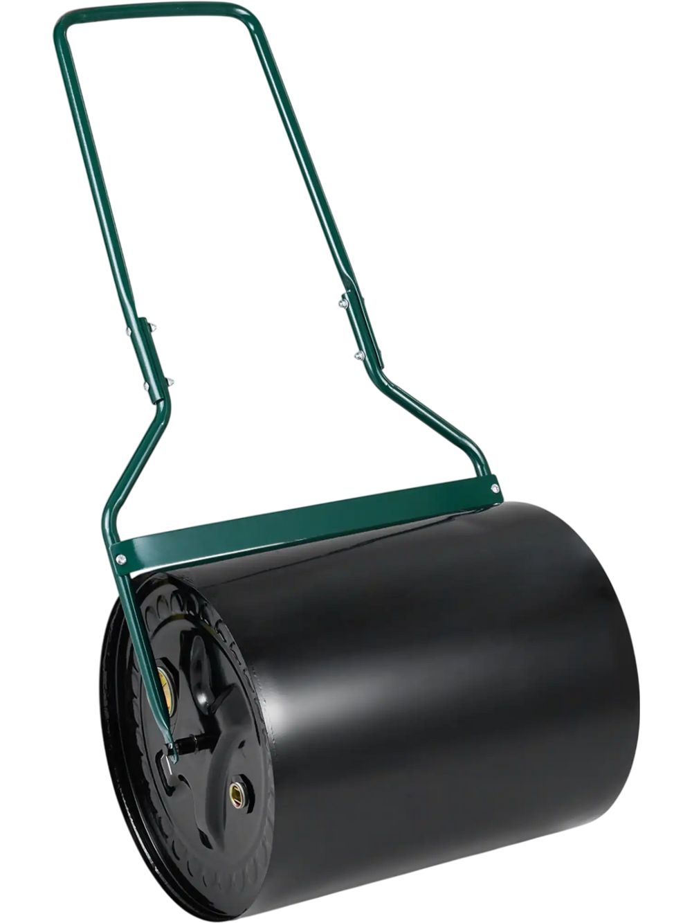 Lawn Roller 16 Gallon Water/Sand Filled Garden Drum Roller with Leak-proof Inlet