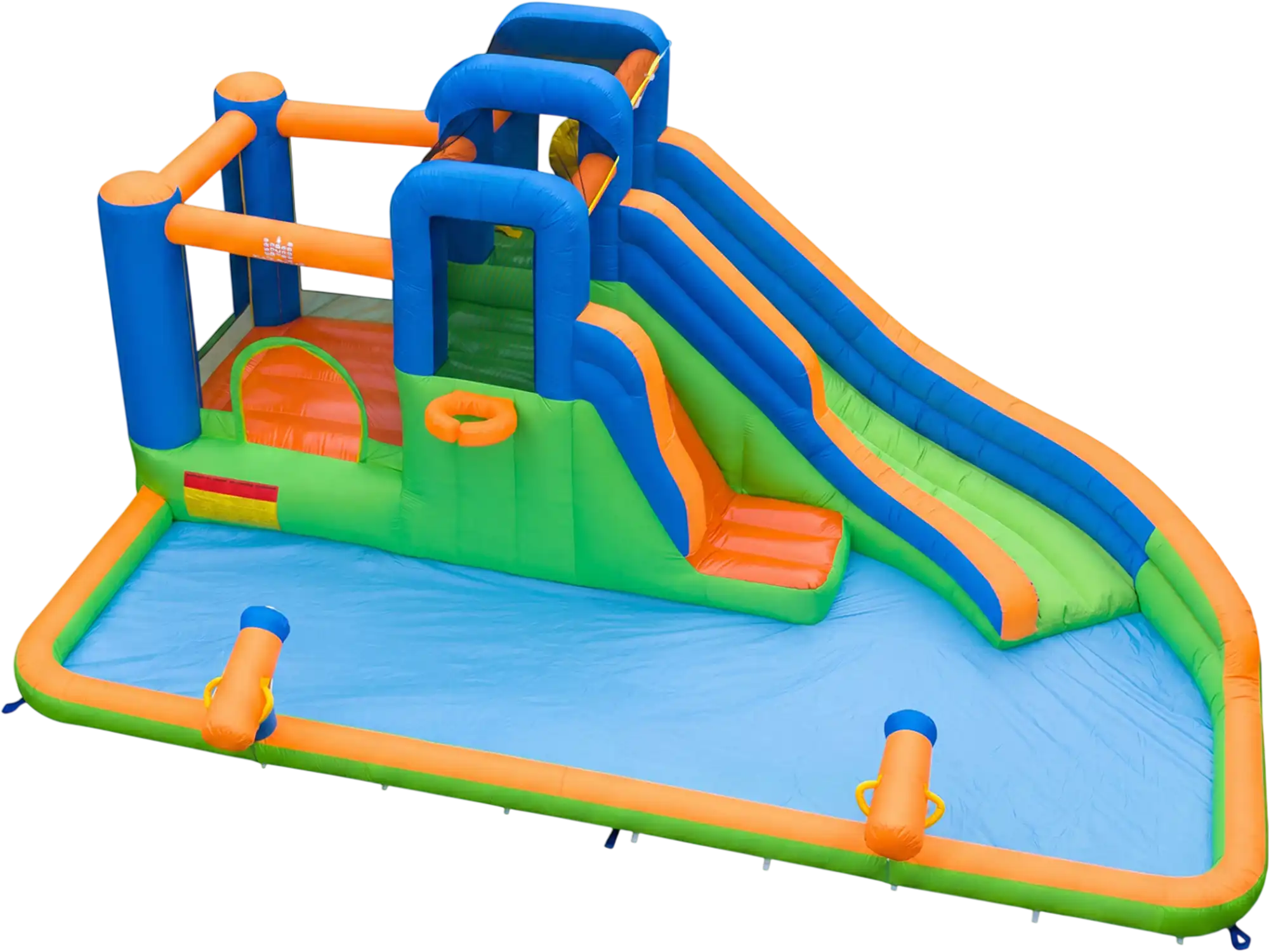 Costway Kids Inflatable Water Slide Park Splash Pool 84350702 New