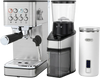 Home Espresso Coffee Station Set with Espresso Machine Grinder and Milk Frother