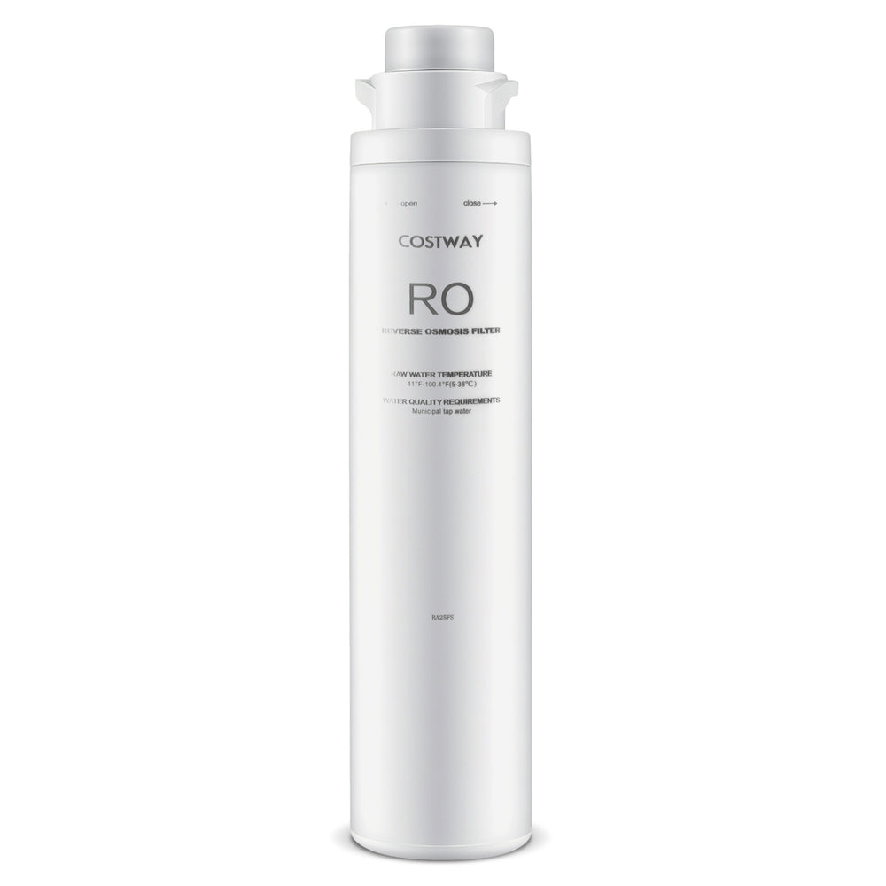 Replacement RO filter for countertop reverse osmosis water filtration system, ensuring long-term filtration performance.