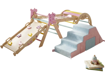 Costway 6-Piece Toddler Indoor Play Gym Climbing Frame Foam Blocks 29291987 New