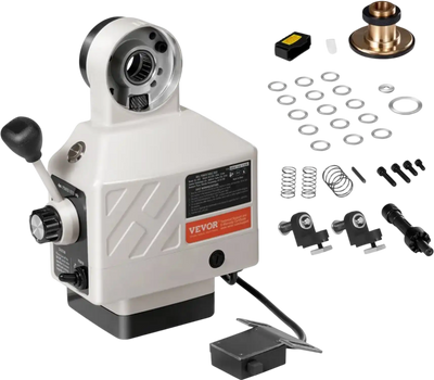 Vevor Power Feed Z-Axis Milling Machine Table Feed 450 in-lb 0-200 RPM 120V New
