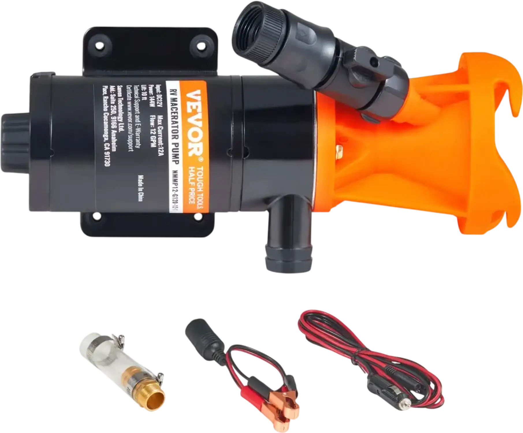 Vevor Macerator Pump 12V Portable RV Waste Pump New