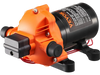 VEVOR 12V Diaphragm Pump, 1.8 GPM (6.81 L/min), 3-Chamber 12 Volt DC Water Pump with Automatic Pressure Switch 40-100 PSI Adjustable, 60 PSI, 1/2'' MNPT Port, for RV Yacht Food Truck Camper Marine