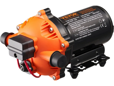 Vevor Water Pump 12V Diaphragm 5 GPM 5-Chamber with Pressure Switch New