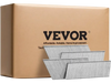 VEVOR 16 Gauge Finish Nails, 20-Degree Angled Finishing Nails, 2000-Count (2-1/2 in, 2 in, 1-1/2 in, 1-1/4 in, 500 Per Size) Finishing Nail, Galvanized Brad Nail, for 16GA 20° Angled Finish Nailers