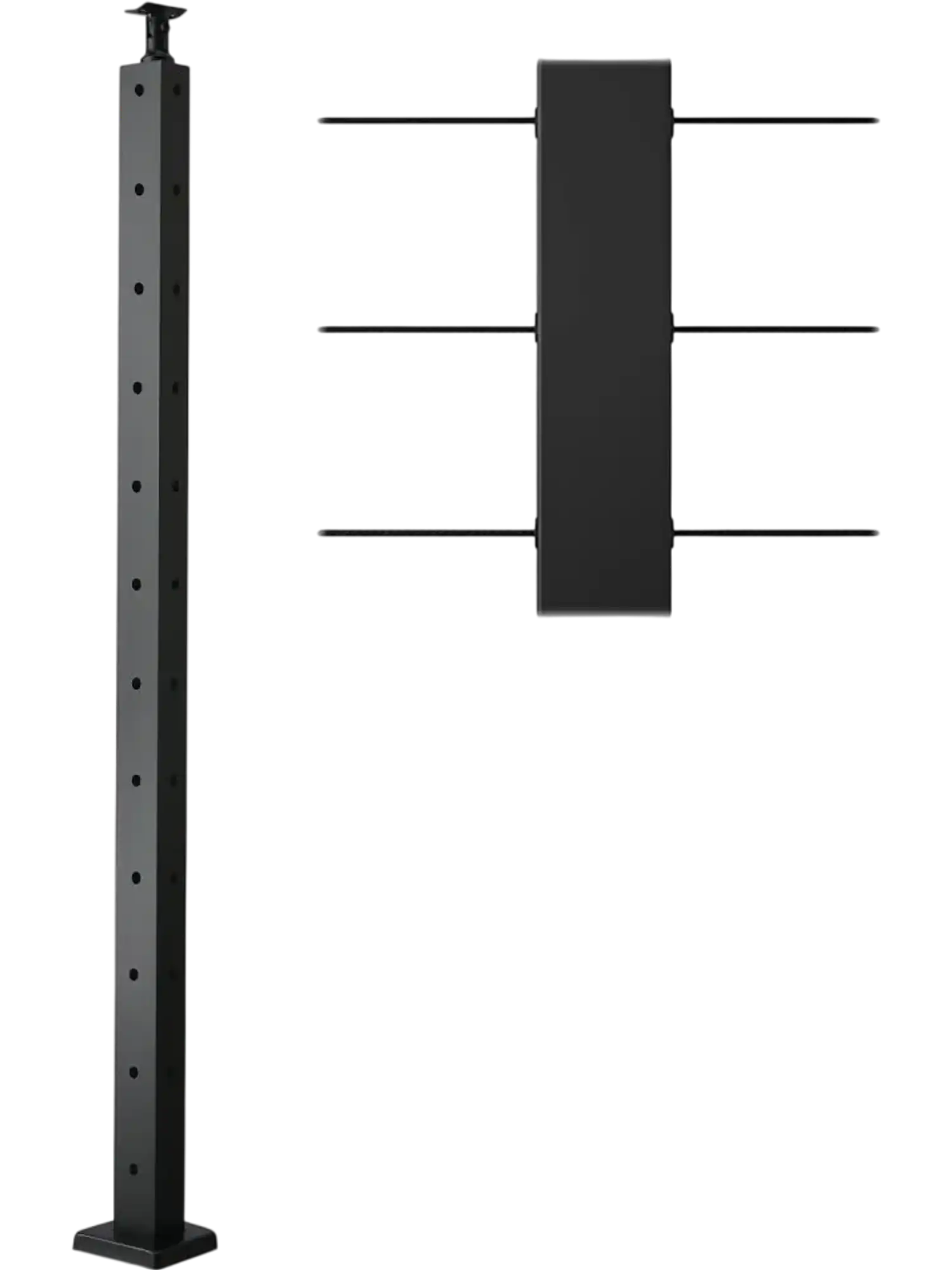 Vevor Cable Railing Post 42 x 1 x 2
