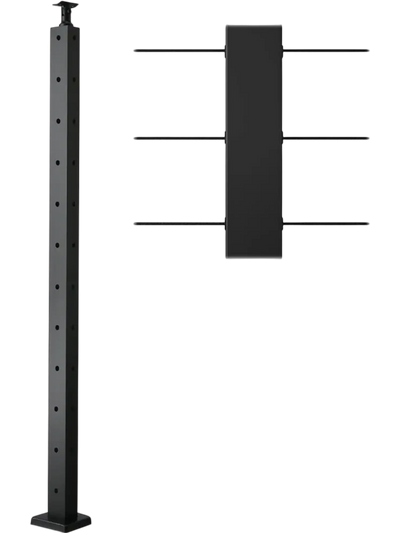 Vevor Cable Railing Post 42 x 1 x 2