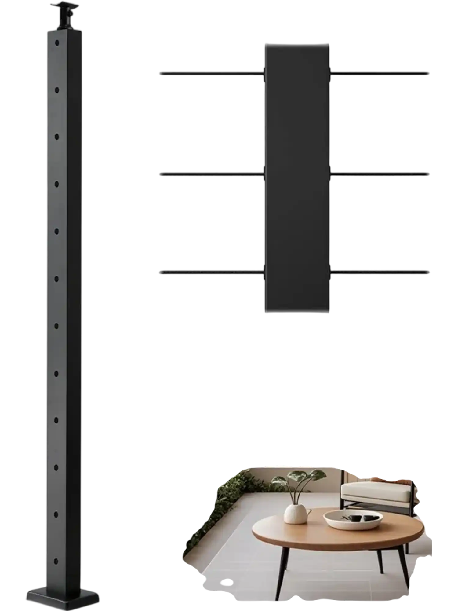 Vevor Cable Railing Post 42