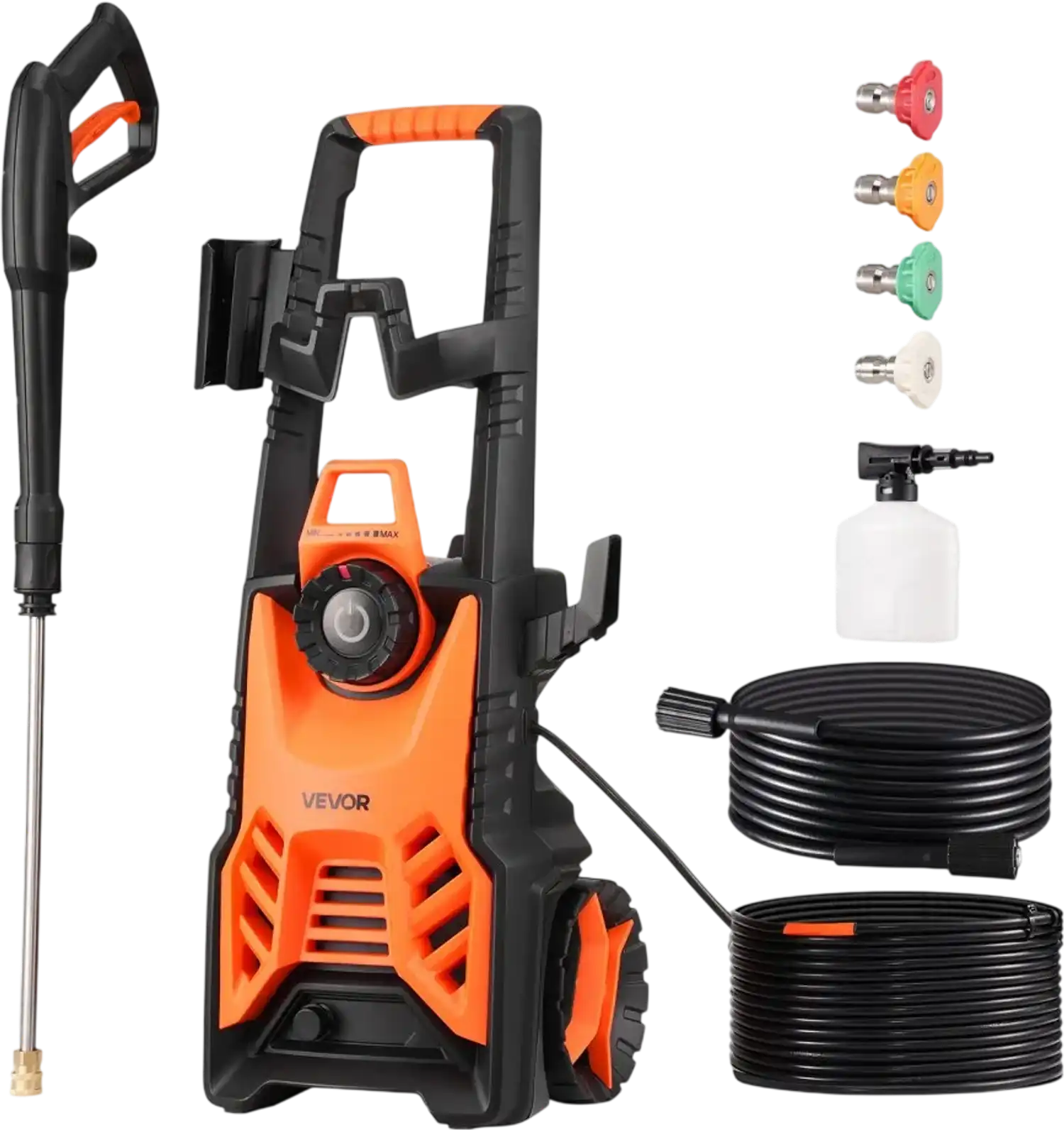 Vevor Electric Pressure Washer 4500 PSI 3.2 GPM Pressure Adjustment Cleaner New