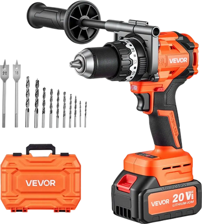 Vevor Hammer Drill 20V 1/2